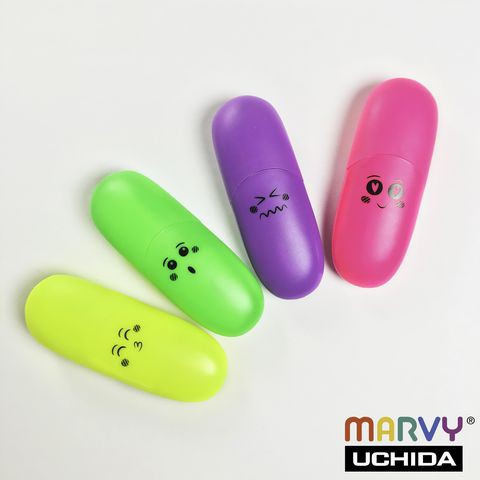 Combo 6 bút đánh dấu Marvy Uchida Mini Highlighter 60 - Neon Colors
