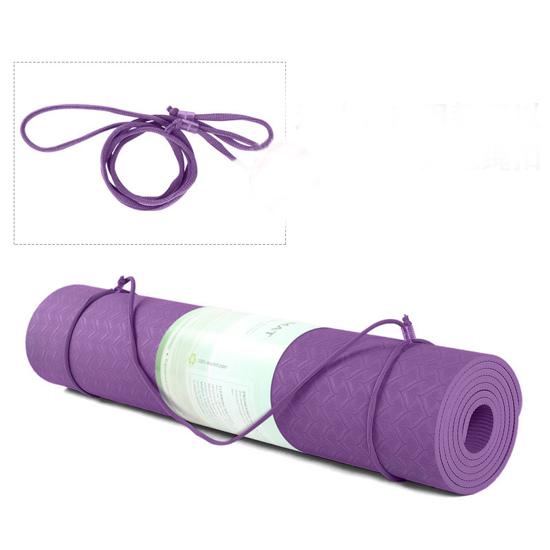 Thảm Tập Yoga Bằng Tpe Dày 6mm Chất Lượng Cao