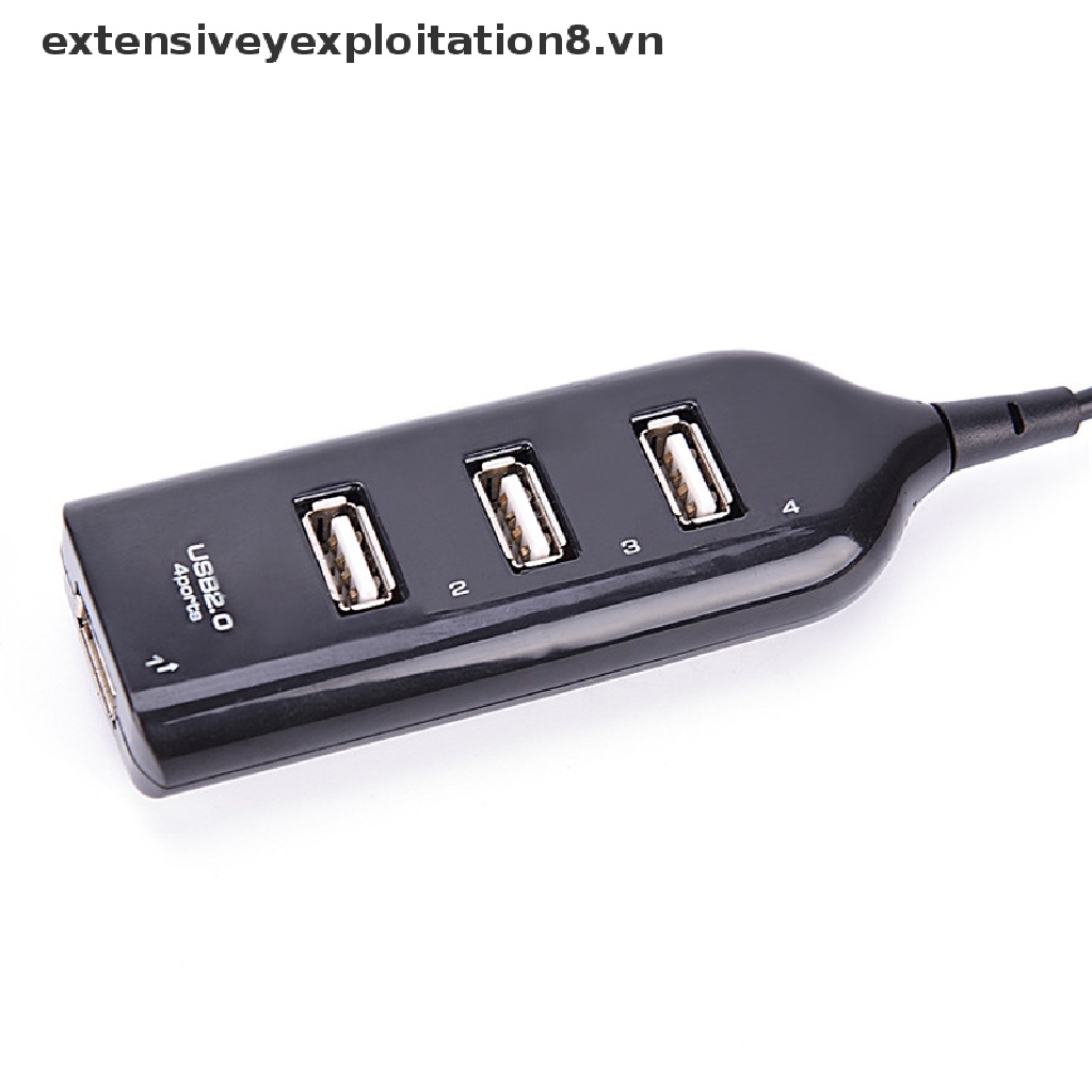 Bộ Chia 4 Cổng USB 2.0 Tốc Độ Cao Cho Máy Tính PC / Laptop