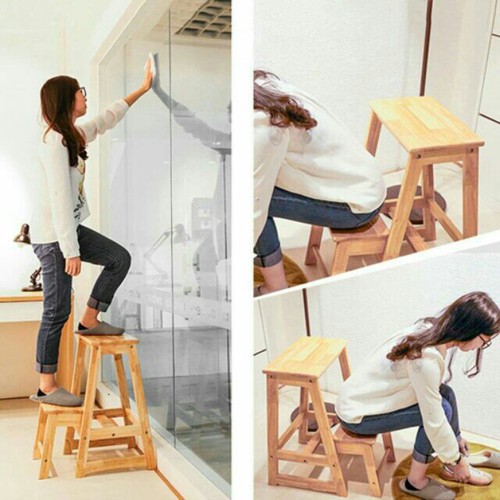 GHẾ 2 TẦNG GỖ ĐỨC THÀNH - 31441 | BigBuy360 - bigbuy360.vn