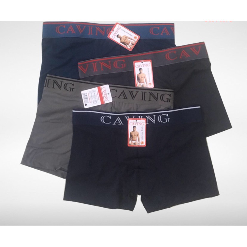Quần Lót Nam Boxer CAVING Thun Cotton Lạnh Co Dãn 4 Chiều