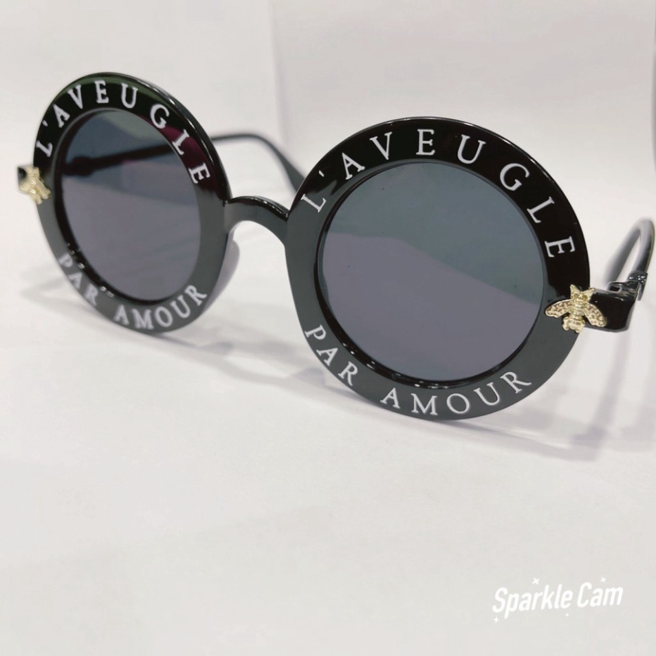 [ Freeship ] Mắt kính thời trang nam nữ, Kính râm unisex tròng tròn sang chảnh, chất liệu cao cấp mã 107 | BigBuy360 - bigbuy360.vn