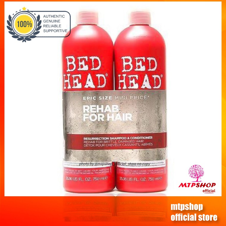 [ĐỦ MẦU] CẶP DẦU GỘI XẢ TIGI BED HEAD 750ml