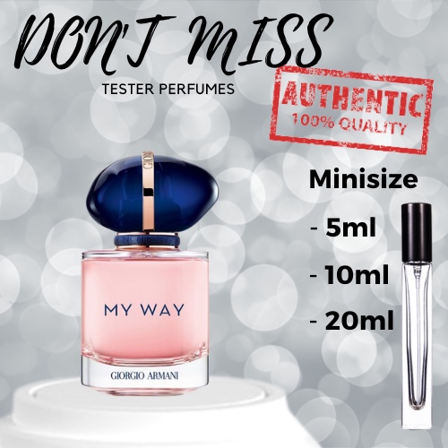 Nước hoa Giorgio Armani My Way (5ml/10ml/20ml)  [𝙳𝚘𝚗𝚝.𝚖𝚒𝚜𝚜]