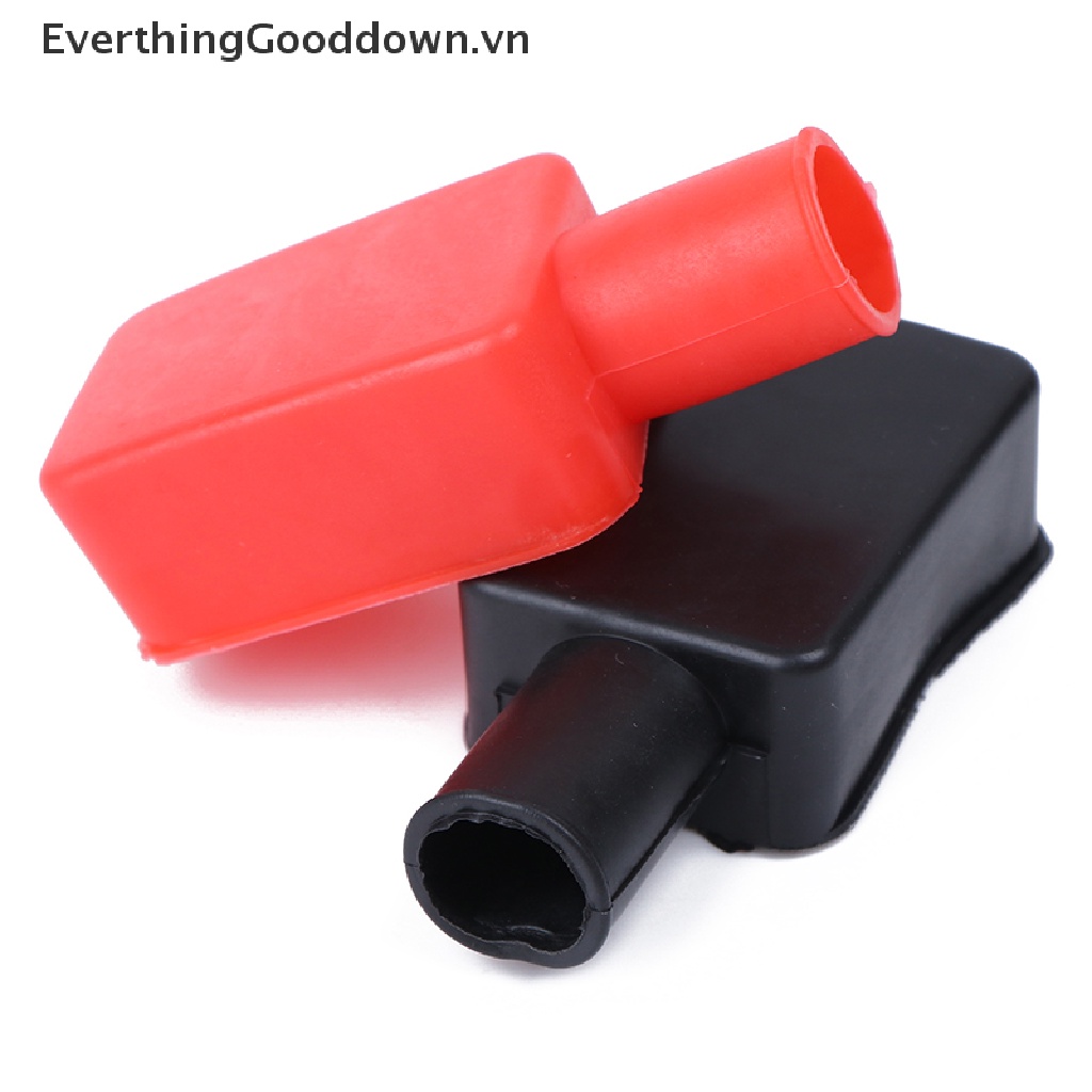 Everthinggooddown 1 Cặp Kẹp Cách Nhiệt Bảo Vệ Cần Thiết Bị Đầu Cuối Xe Hơi
