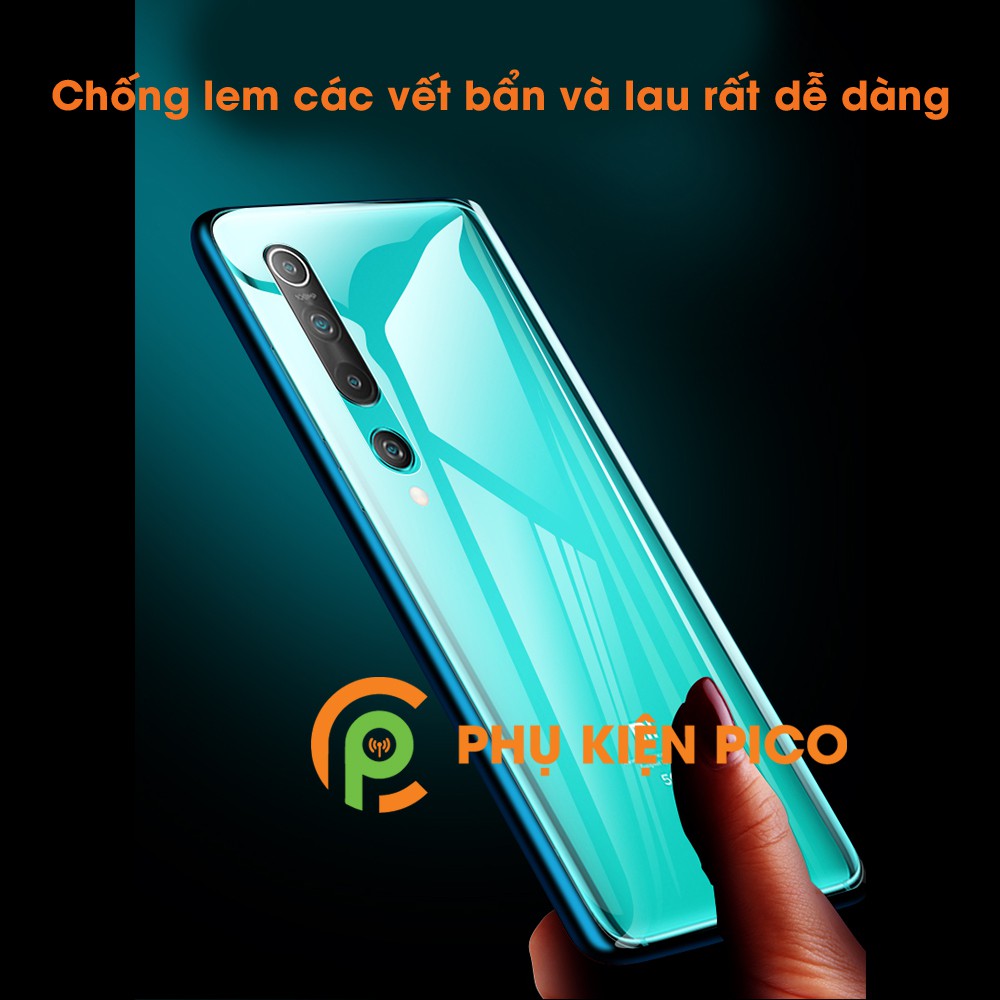 Dán màn hình Xiaomi Mi 10 và Dán lưng Xiaomi Mi 10 cao cấp PPF dẻo trong suốt combo