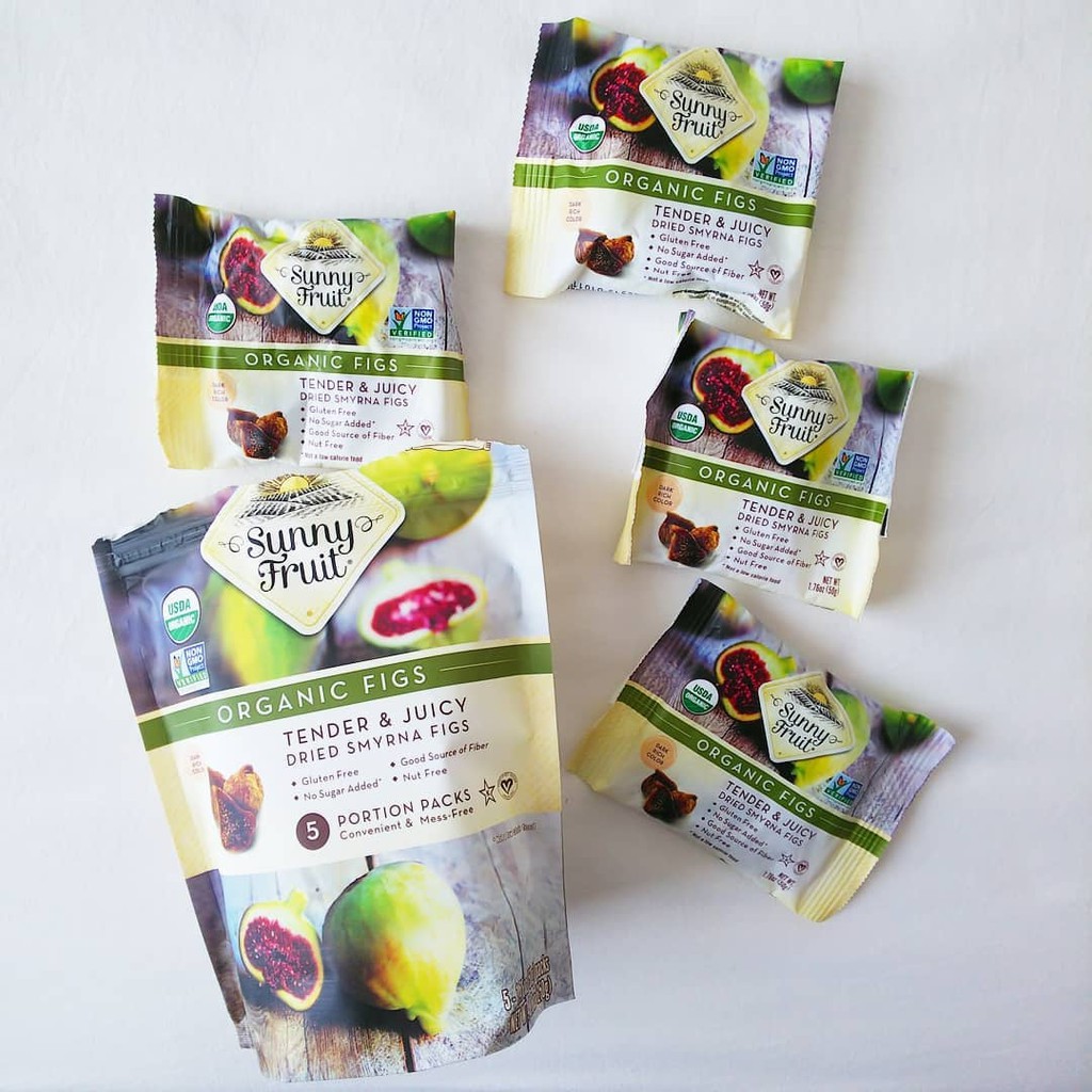 Nho/mơ/mận/sung khô hữu cơ Sunny Fruit