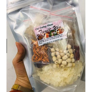 Chè Dưỡng Nhan 10 vị Set nấu 8-10 chai