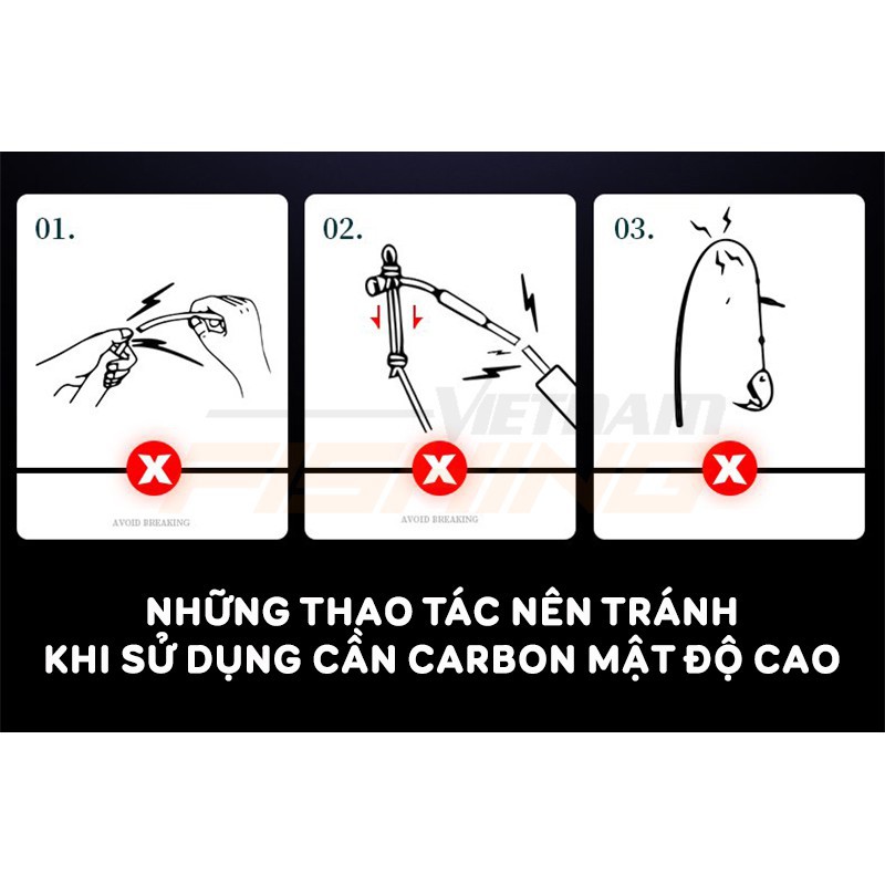 Cần câu tay Handing Nhất Hào Hắc Khanh thế hệ IV phiên bản M ( độ cứng 4h)