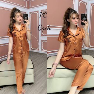 Đồ bộ phi lụa hàng bao chất vải( hình thật nha)