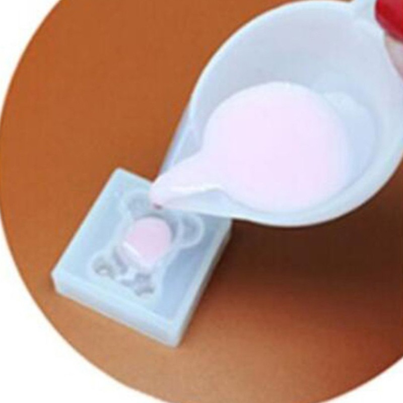 Set 11 Cốc Silicon Trộn Resin Làm Đồ Trang Sức