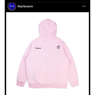 Hoodie zip multicolor fearless(hoodie localbrand )