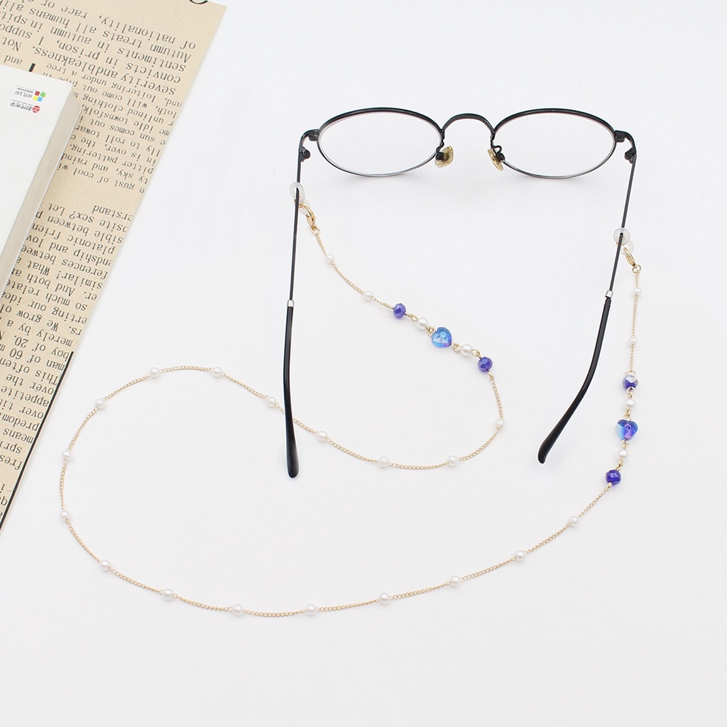 Dây đeo khẩu trang phong cách Hàn Quốc ngọt ngào thời trang -  Khối lấp lánh sang trọng