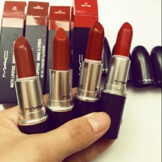 Son MAC Ruby woo/ Chili/ marakesh/ russian red fullsize fullbox