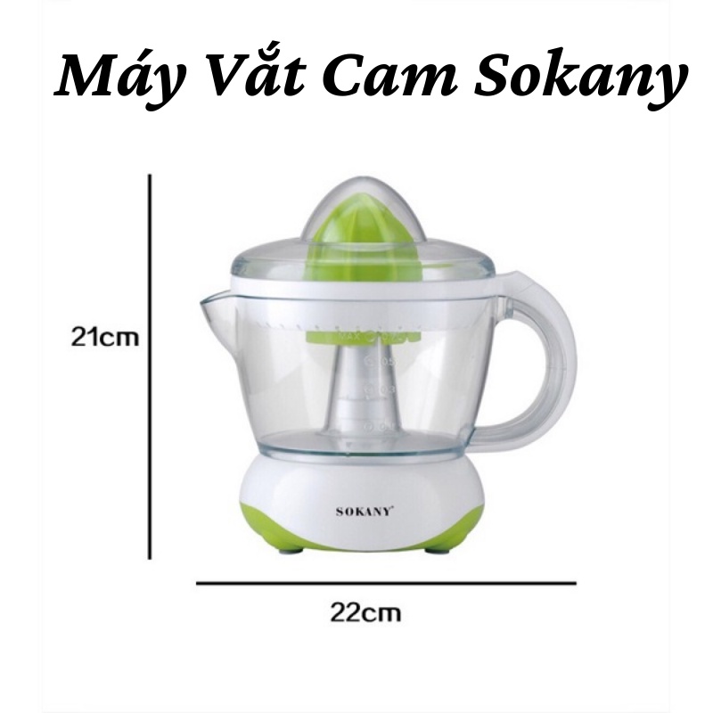 Máy Vắt Cam Sokany Nhật Bản - Máy Ép Cam Tự Động 2 Chiều Siêu Tiện Lợi - Bảo Hành 12 Tháng