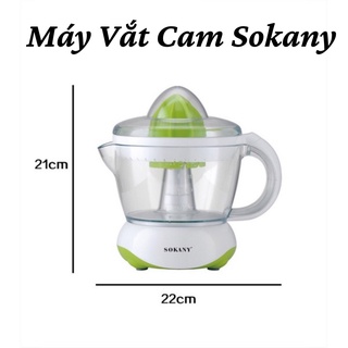 Máy Vắt Cam Sokany Nhật Bản - Máy Ép Cam Tự Động 2 Chiều Siêu Tiện Lợi - Bảo Hành 12 Tháng