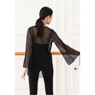 Áo múa cổ trang buộc dây