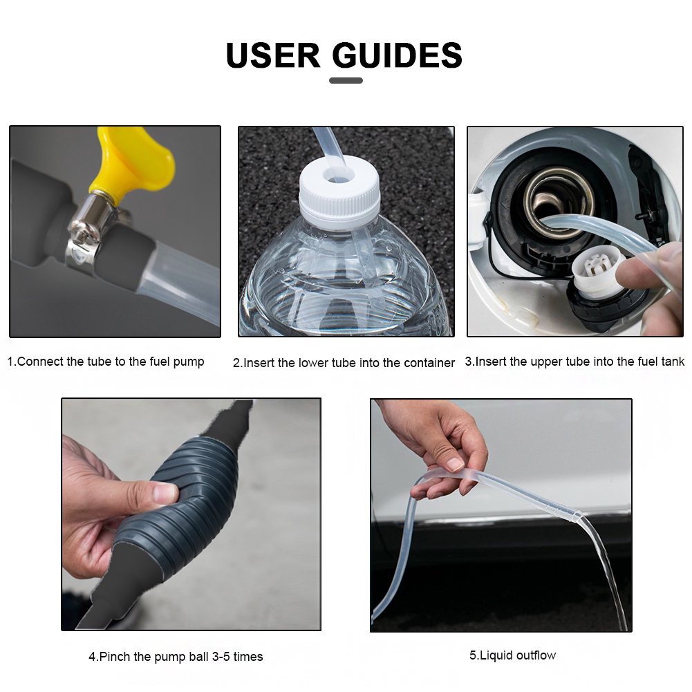 Dụng Cụ Bơm Nhiên Liệu Cầm Tay Tiện Lợi