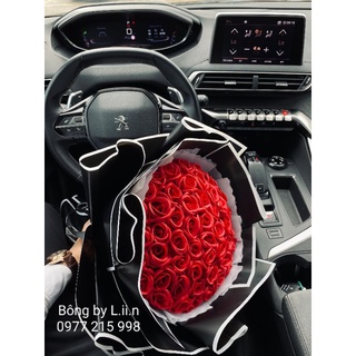 Hoa sáp 50 bông phối giấy Hàn cao cấp❣