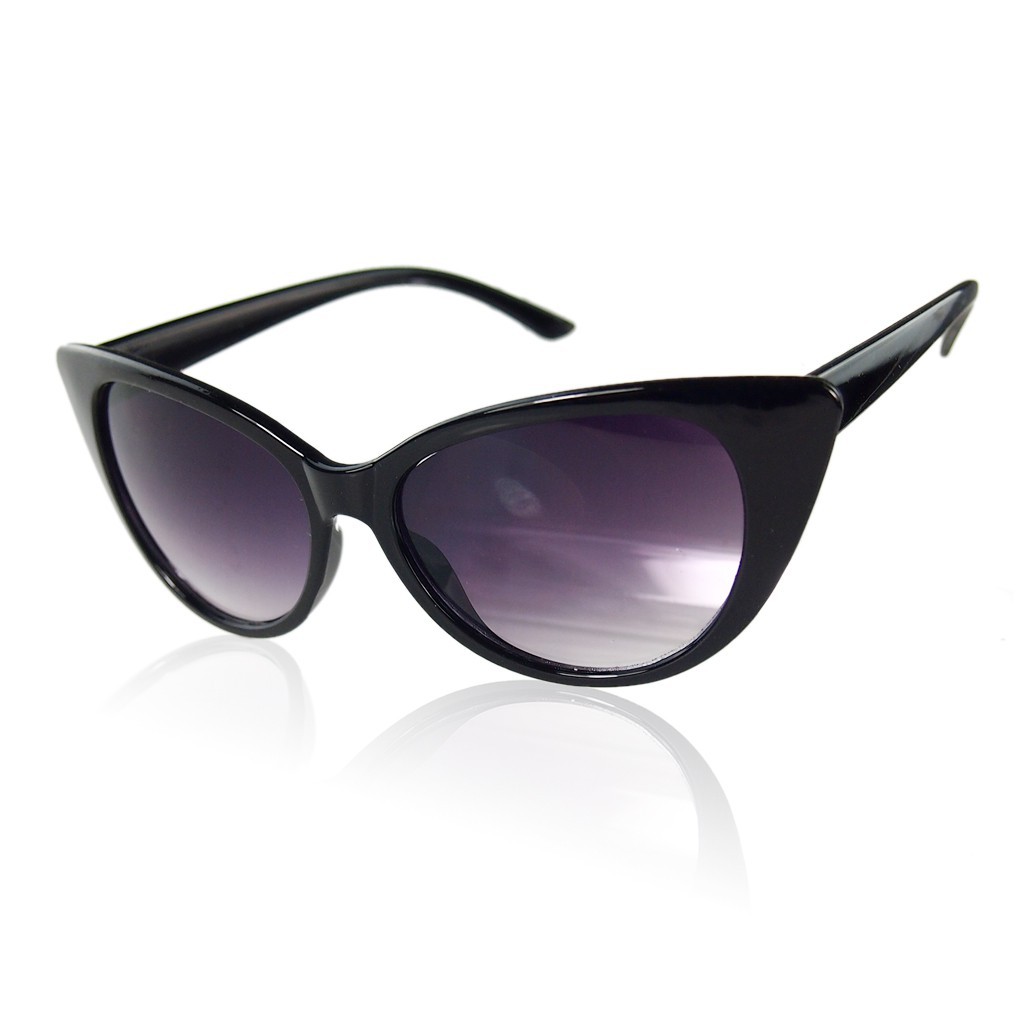 Retro Fashion Punk Shades Cat Eyes Sunglasses Eyewear