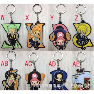 Móc khóa nhựa dẻo One Piece