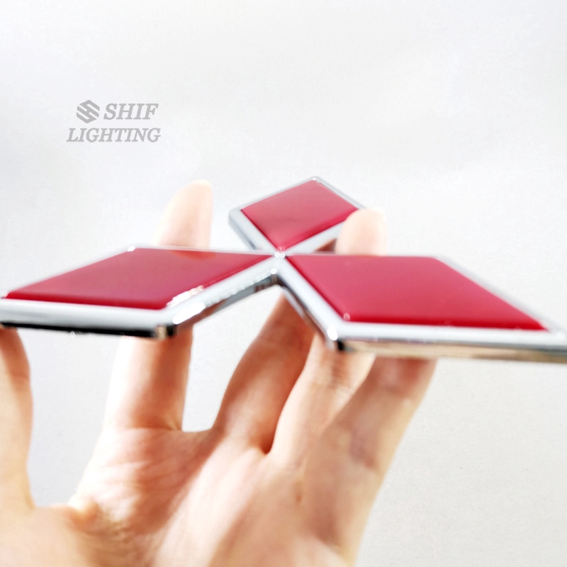 Logo Mitsubishi Dán Trang Trí Nắp Capo Trước Xe Ô Tô