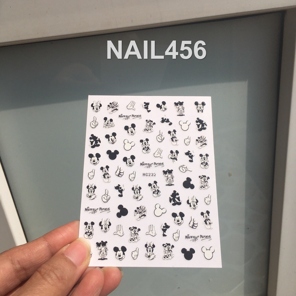 Sticker nail (mã HC) sticker trang trí móng tay, nail