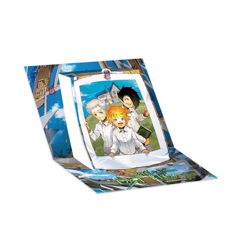 Sách: MIỀN ĐẤT HỨA -THE PROMISED NEVERLAND- THƯ CỦA NORMAN (Tặng kèm pop -up card)