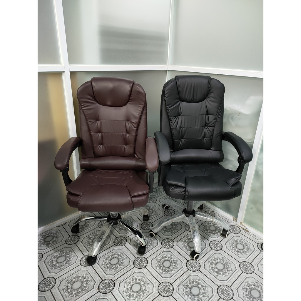 Tâm House Ghế da giám đốc chân xoay cao cấp - G333 | BigBuy360 - bigbuy360.vn