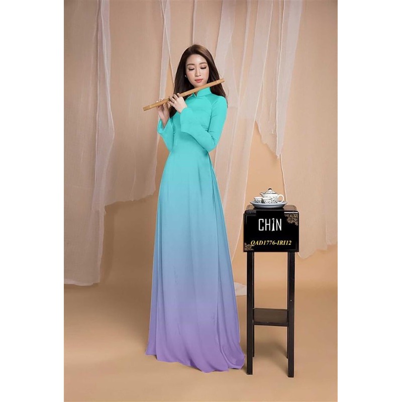 Vải áo dài ombre