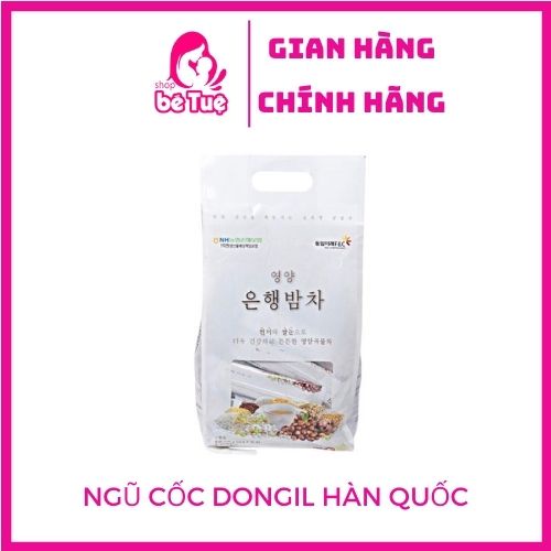 Bột ngũ cốc hạnh nhân hạt dẻ Dongil Hàn Quốc cao cấp 50 gói nhỏ - DATE 2024