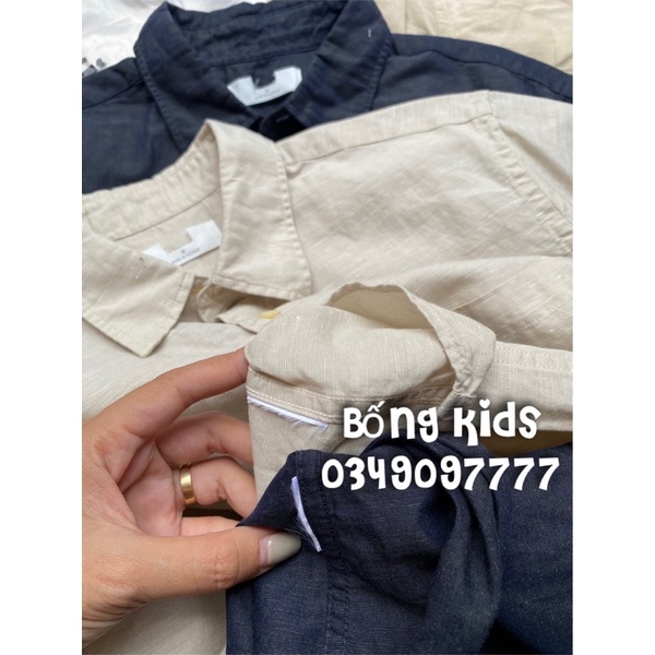 Áo Sơ Mi Nam Vải Đũi Uni