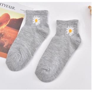 Tất vớ nữ cổ ngắn hoa cúc - tất cổ ngắn Hàn Quốc nhiều màu X.store SP001020