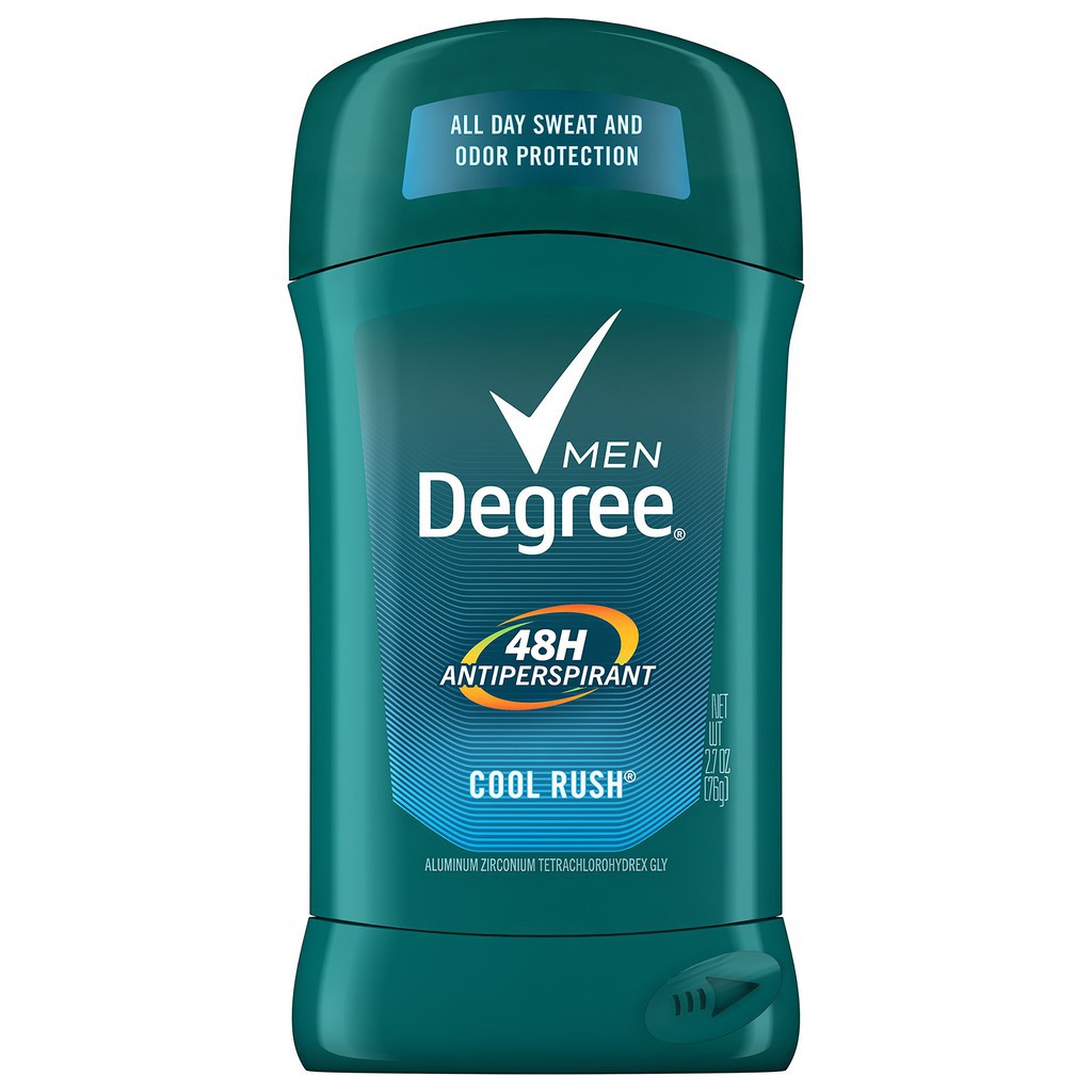 Lăn khử mùi Degree Men Cool Rush 48h Mỹ 76g