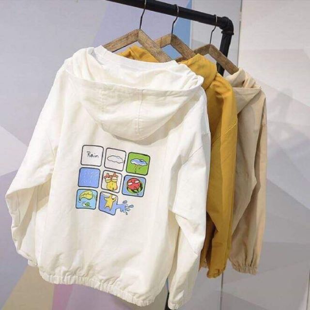 Áo Khoác Dù Nam Nữ Unisex - Áo Khoác Jacket  Cực Hot  ( có form rộng XL )