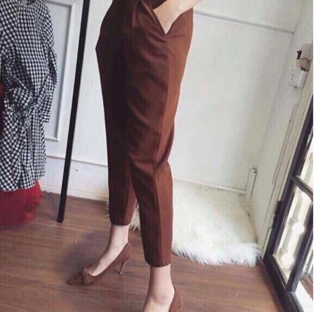 Quần Baggy Nữ Lưng Cao Gấu Lệch – Form Rộng Tôn Dáng, Chất Đẹp | BigBuy360 - bigbuy360.vn