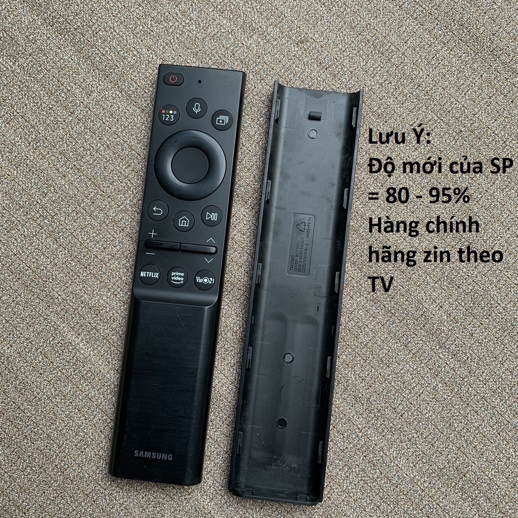 Điều khiển tivi Samsung giọng nói smart tv chính hãng zin theo máy  các dòng Qled, 4k, 8k