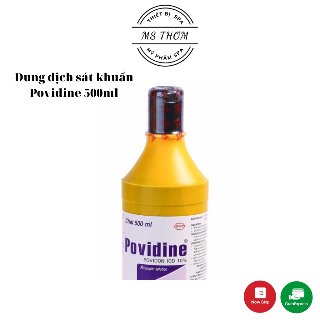 Dung dịch sát khuẩn povidine 500ml