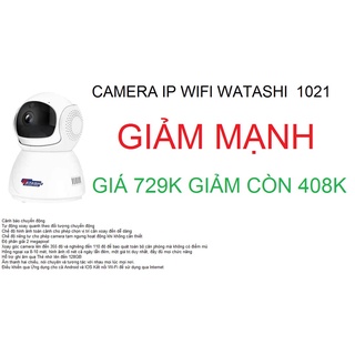 Mua Camera IP WIFI trong nhà xoay 355 chính hãng CAMERA WATASHI IP WIFI WIOT 1021