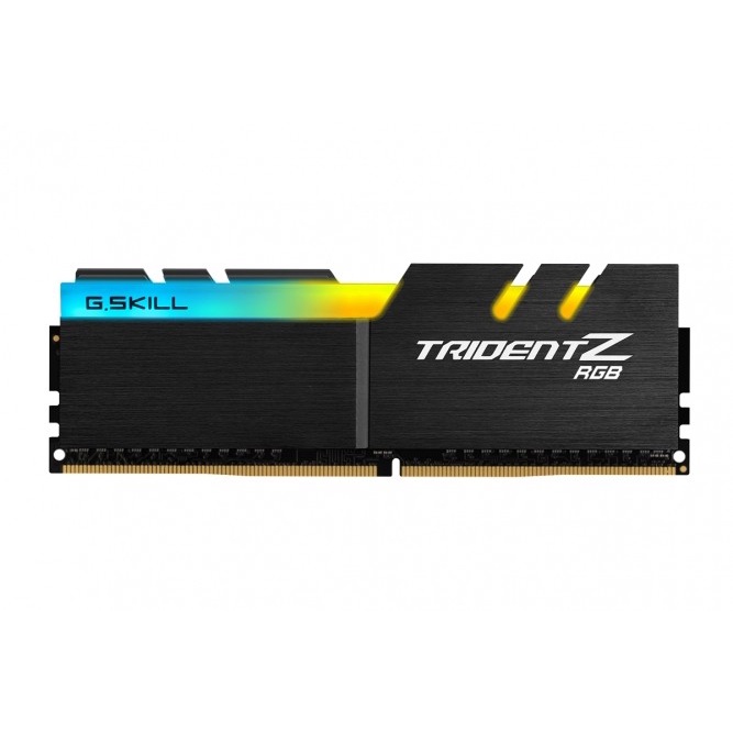 Ram máy tính bàn G.SKILL Trident Z RGB 8GB 3000MHz DDR4 (8GBx1) F4-3000C16S-8GTZR ( BH 3 năm)