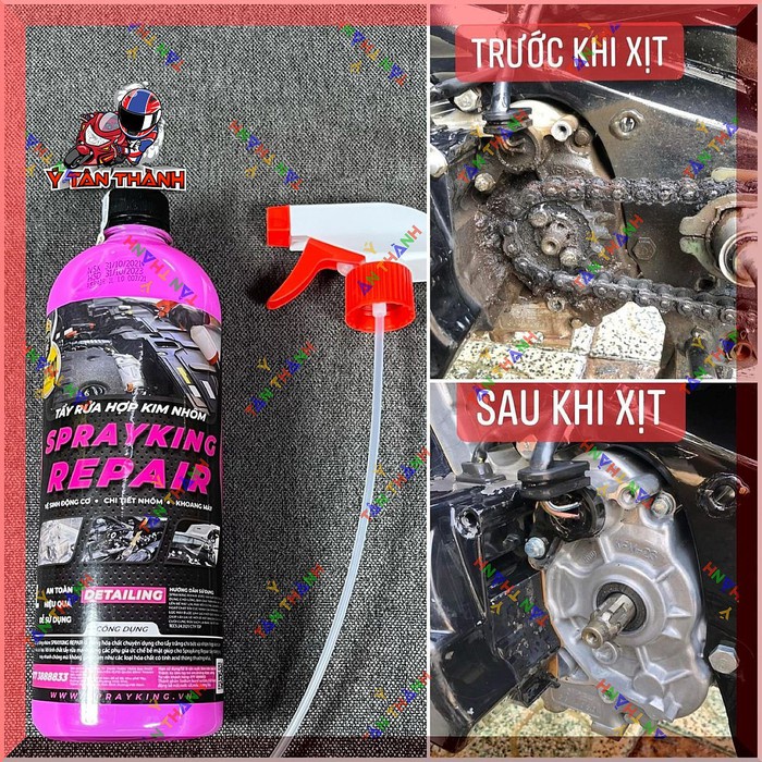 Nước tẩy rửa hợp kim nhôm SprayKing MS475