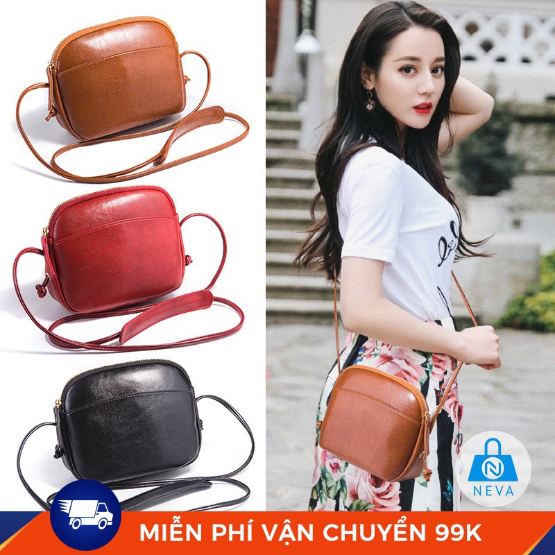 Túi Đeo Chéo MiNi Thời Trang NEVA8485 dáng túi hến
