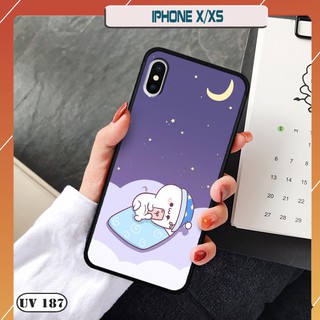 Ốp lưng nhám iPhone X/ iPhone XS in hình