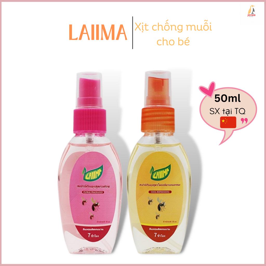 Xịt chống muỗi và côn trùng cho bé từ 6 tháng Tieum/Laiima Thái Lan thành phần thảo dược 80ml/50ml
