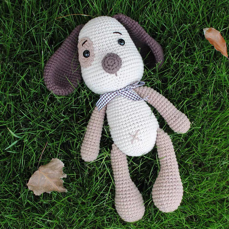 Chú Chó Henry - DIY Gói Nguyên Liệu Móc Len - Quà Tặng Handmade Tự Làm [Có hướng dẫn]