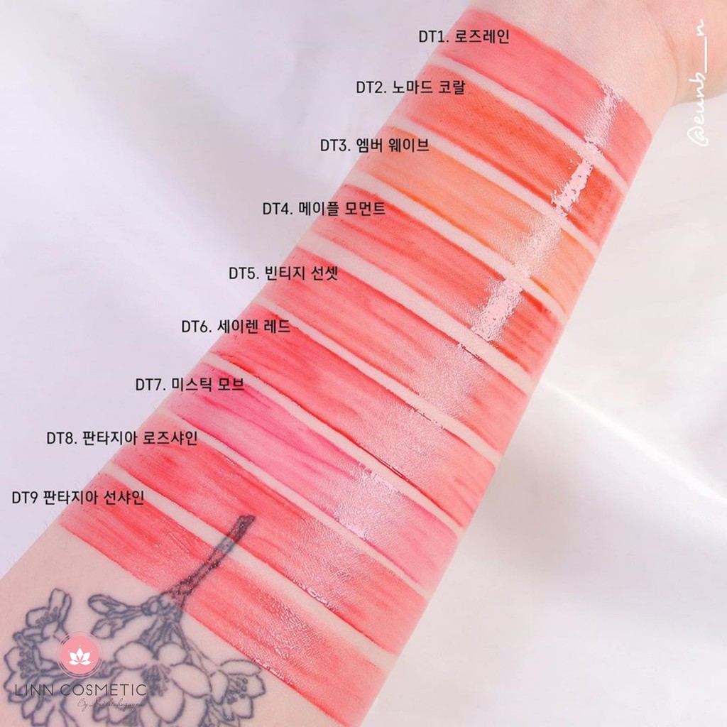 Son Tint Bóng Siêu Lì, Cho Đôi Môi Căng Mọng Merzy Aurora Dewy Tint | BigBuy360 - bigbuy360.vn