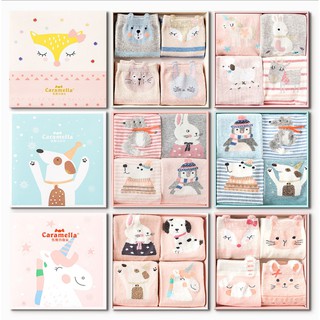 Set 4 đôi tất nữ Caramella