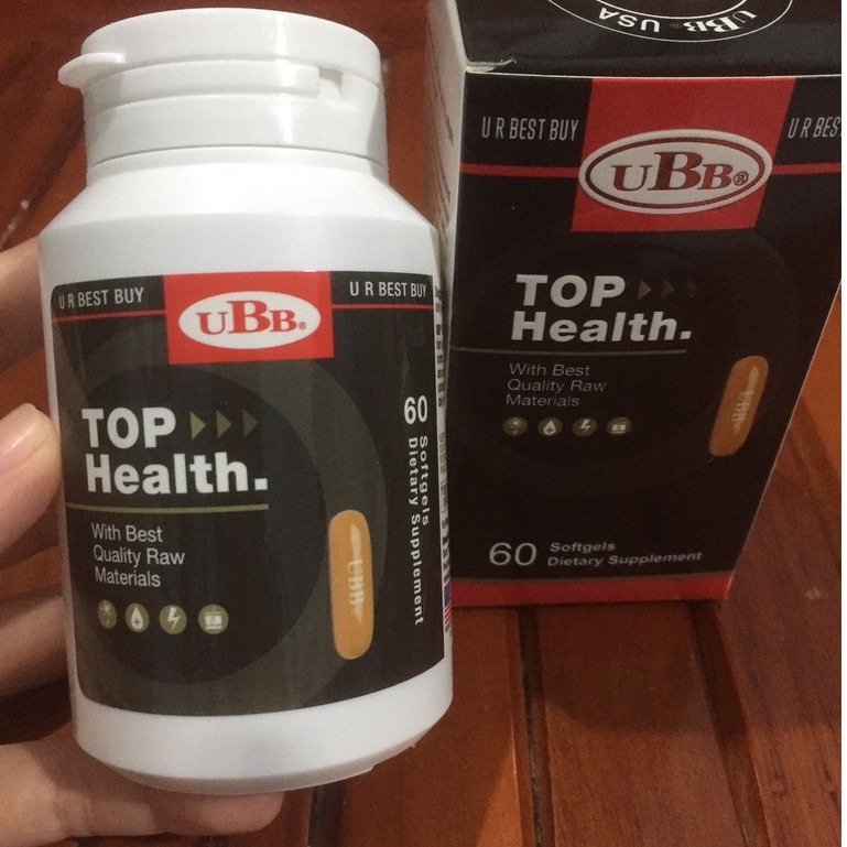 (Hàng Mỹ) Top Health UBB hỗ trợ nâng cao sức khỏe và giảm tình trạng mệt mỏi