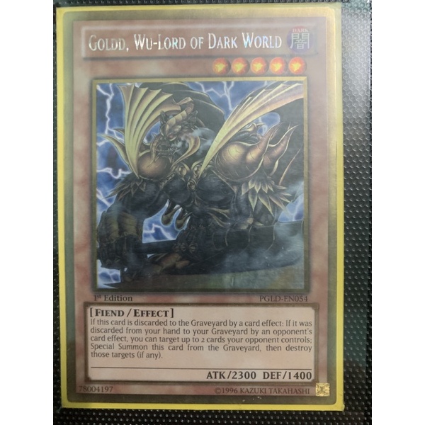 bài yugioh: goldd, wu-lord of dark world