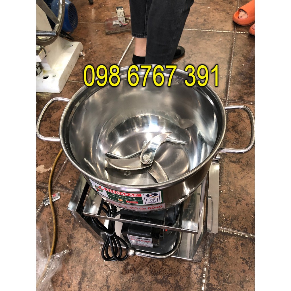 Cối xay cá làm chả cá, xay thịt làm xúc xích, pa-tê, xay đồ tươi sống, giềng xả ớt